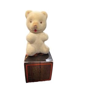 Avon "Fuzzy Bear" Sweet Honesty cologne 1977 New in Box Vintage Stock